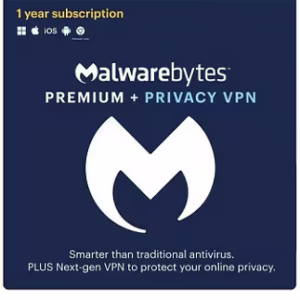Malwarebytes Privacy VPN – 1 Year Subscription